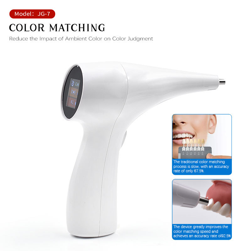 Dental Teeth Whitening Digital Shade Guide LED Tooth Color Comparator Set