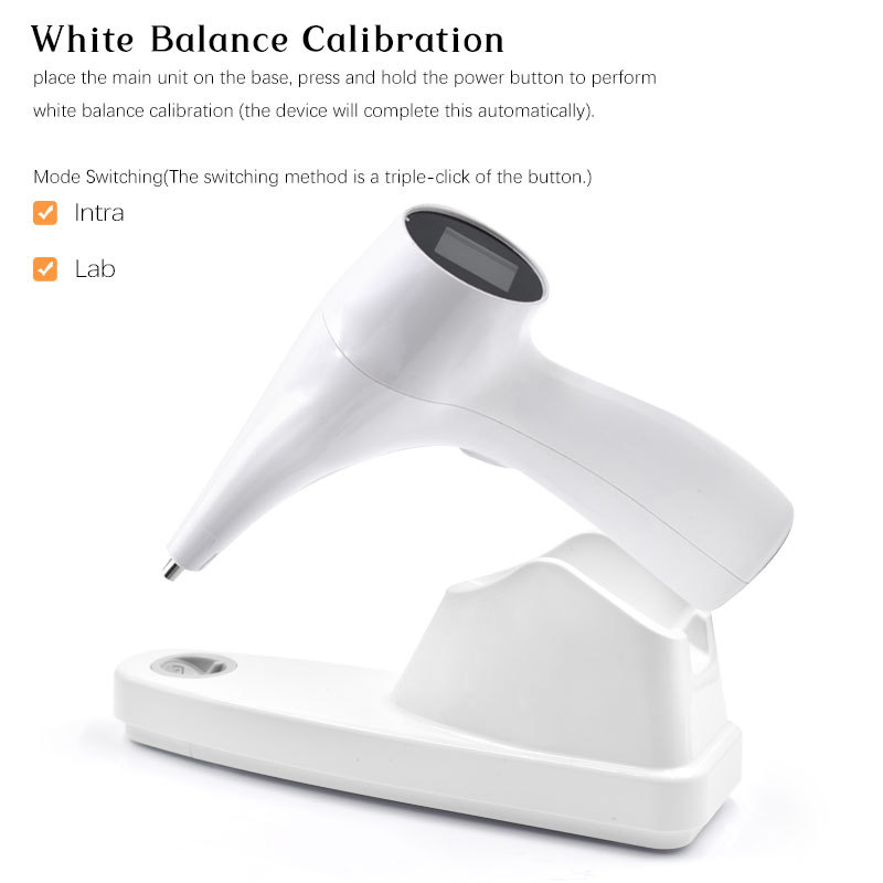 Dental Teeth Whitening Digital Shade Guide LED Tooth Color Comparator Set