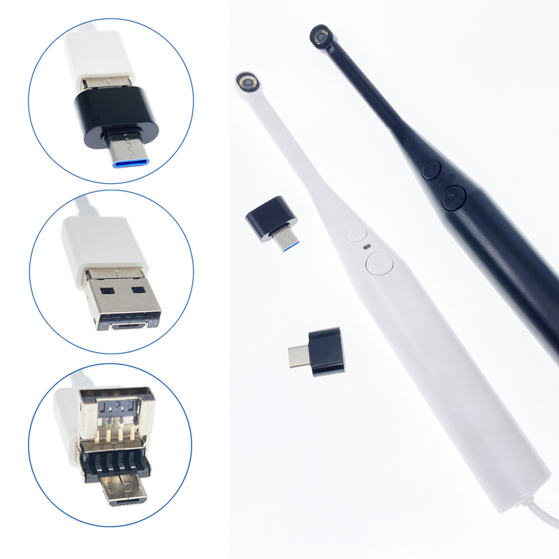 Dental Intraoral Camera Stomatoscope HD 720P 6 LED Adjustment Lights Household