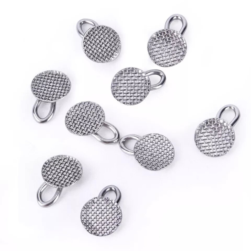 Dental Orthodontic Traction Hook Bondable 3mm Round Type Caplin Hooks