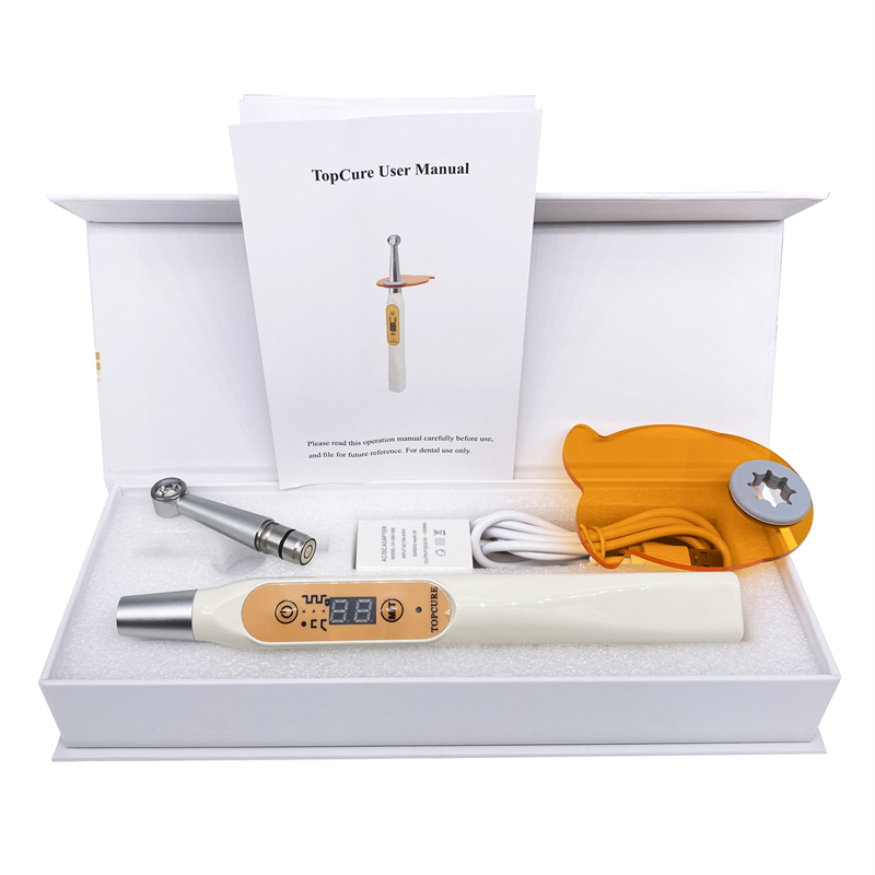 Dental 1 Second Curing Light LED Curing Lamp 360° Swivel Head 2500mw/cm²
