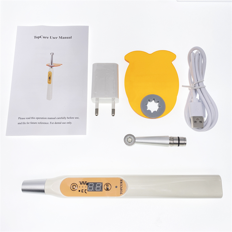Dental 1 Second Curing Light LED Curing Lamp 360° Swivel Head 2500mw/cm²