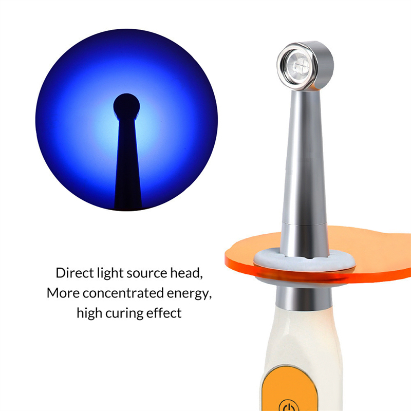 Dental 1 Second Curing Light LED Curing Lamp 360° Swivel Head 2500mw/cm²