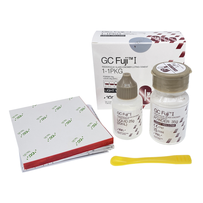 Dental GC FUJI I 35g Powder & 25g Liquid Luting Cement For Crown & Bridge