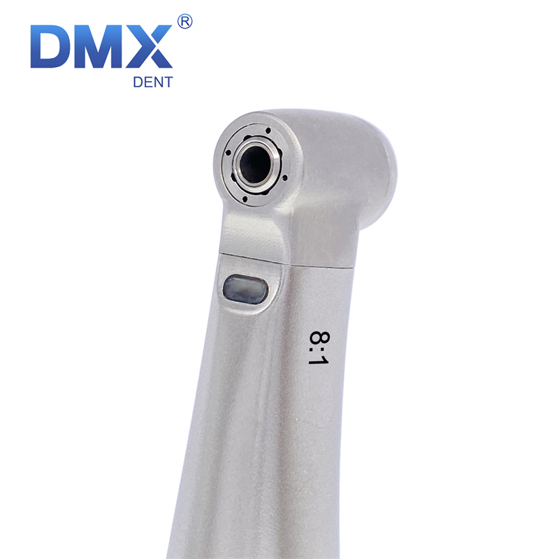 DMXDENT C18F-R8 Dental Endo 8:1 Fiber Optic Contra Angle Handpiece Mini Head