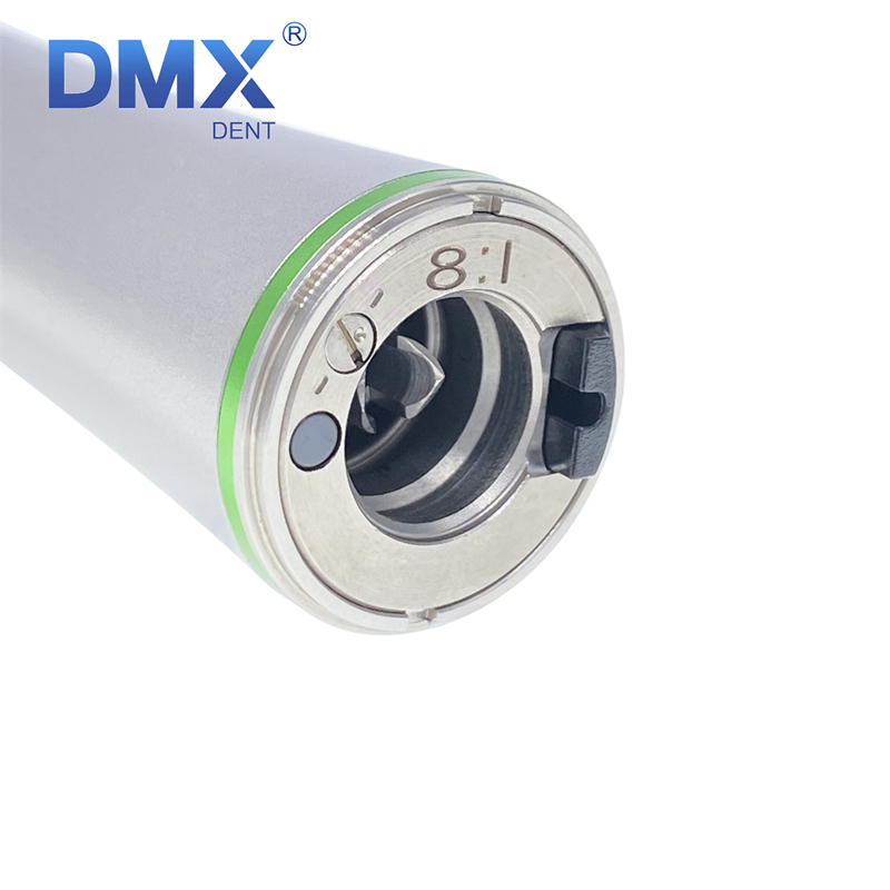 DMXDENT C18F-R8 Dental Endo 8:1 Fiber Optic Contra Angle Handpiece Mini Head