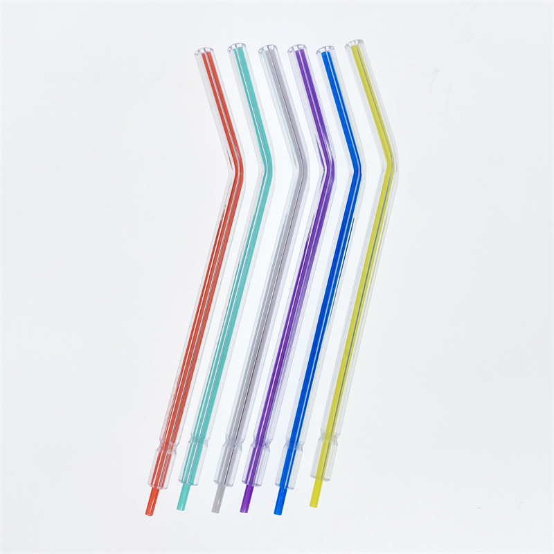 50pcs Dental 3-Way Air Water Syringe Tips Disposable Spray Nozzles Tubes