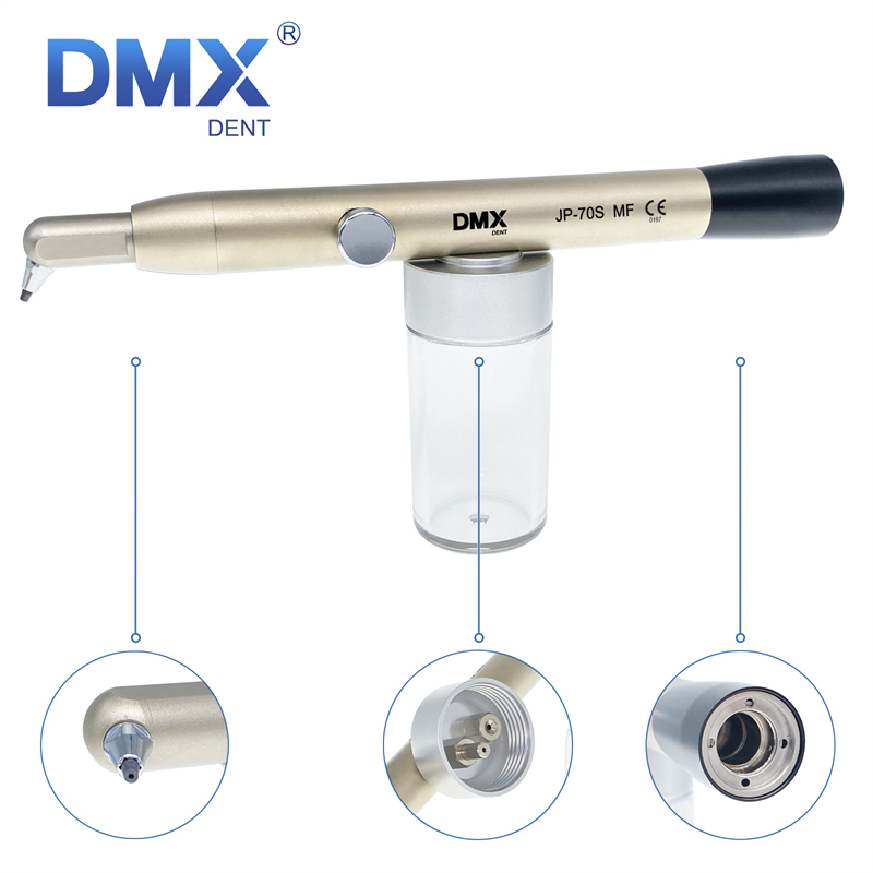 DMXDENT JP-70S MF Dental Aluminum Oxide Microblaster with Water Spray for KaVo Quick Coupler