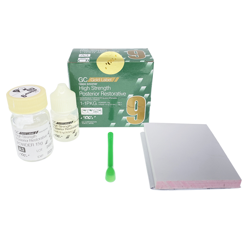 GC Gold Label 9 Glass Ionomer High Strength Posterior Restorative Shade: A3
