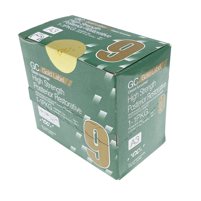GC Gold Label 9 Glass Ionomer High Strength Posterior Restorative Shade: A3