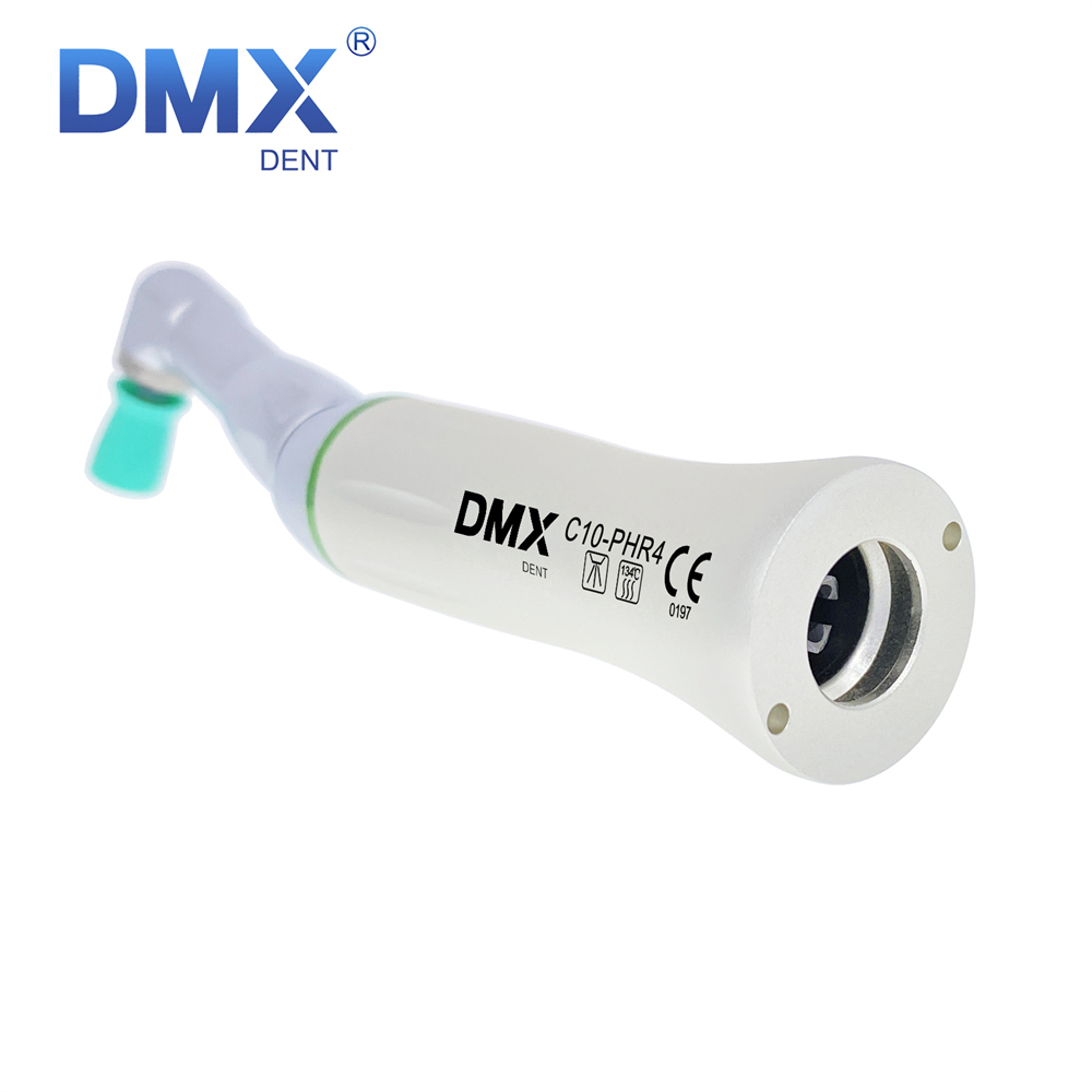 DMXDENT C10-PHR4 Dental Slow Speed 4:1 Prophy Contra Angle Handpiece Screw-In Head
