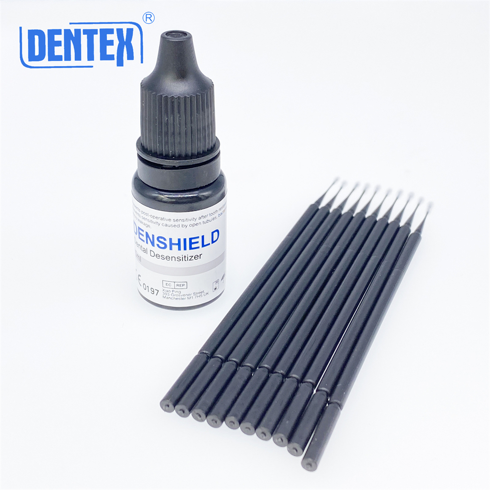 DENTEX DENSHIELD Dental Tooth Dentin Desensitizer Desensitizing Gel 5ml/Bottle