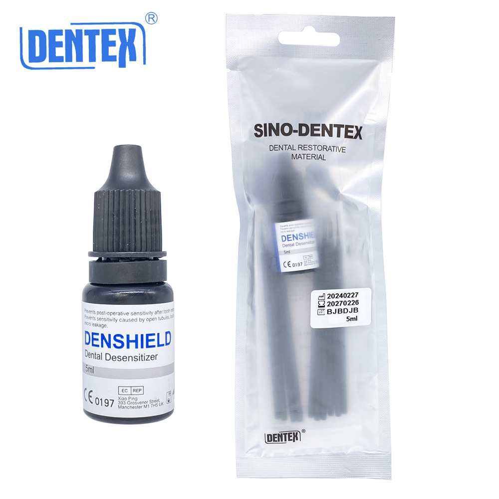 DENTEX DENSHIELD Dental Tooth Dentin Desensitizer Desensitizing Gel 5ml/Bottle