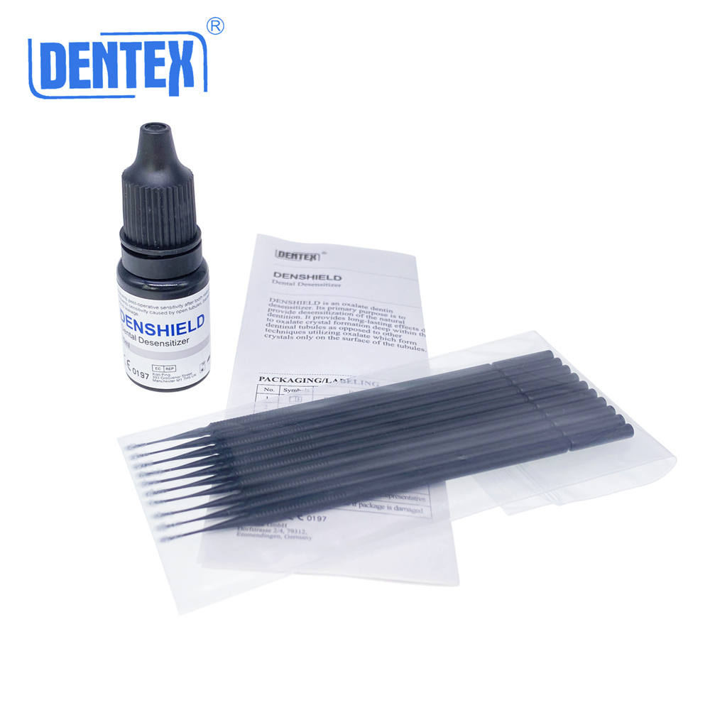 DENTEX DENSHIELD Dental Tooth Dentin Desensitizer Desensitizing Gel 5ml/Bottle