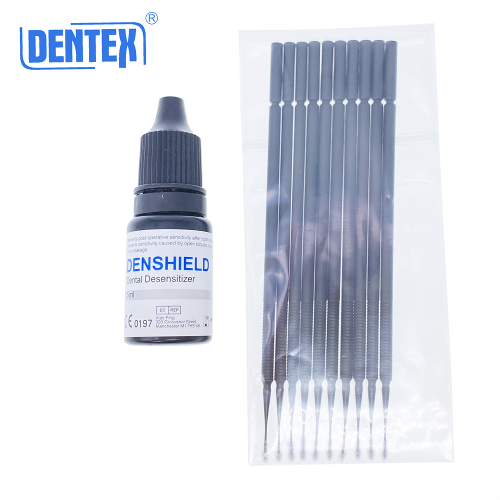 DENTEX DENSHIELD Dental Tooth Dentin Desensitizer Desensitizing Gel 5ml/Bottle