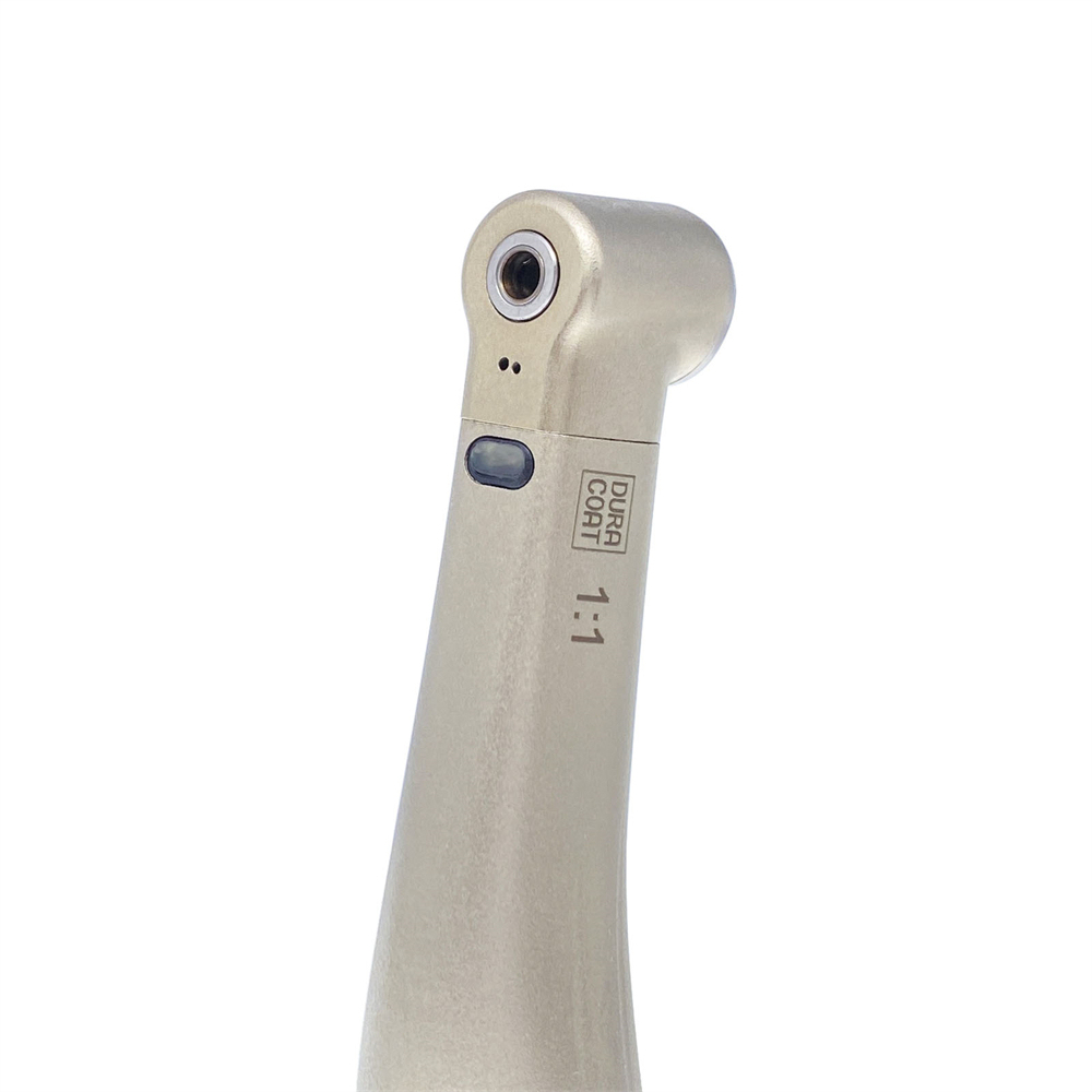 Dental Fiber Optic Contra Angle Straight Air Motor 6 Holes Low Speed Kit NSK Style