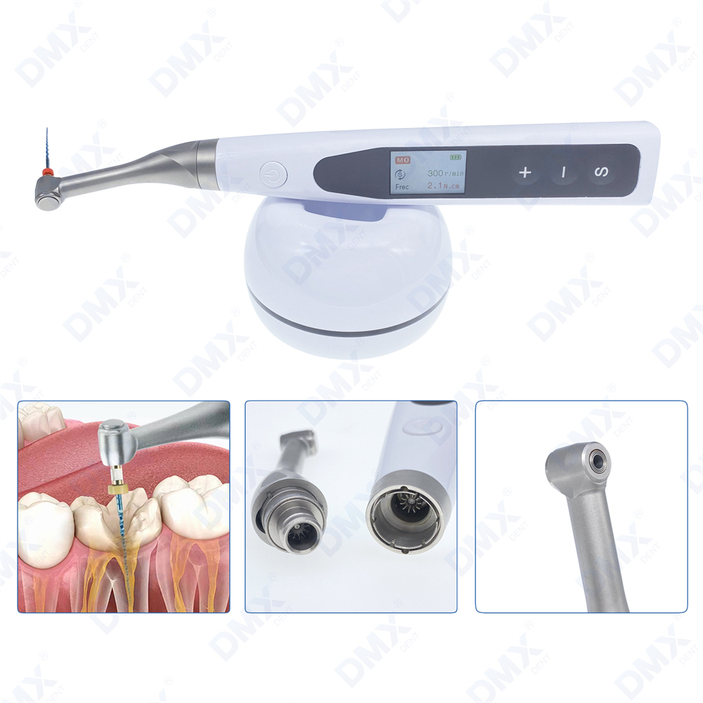 Dental Wireless Endo Motor 16:1 Contra Angle Endodontic Root Canal Treatment