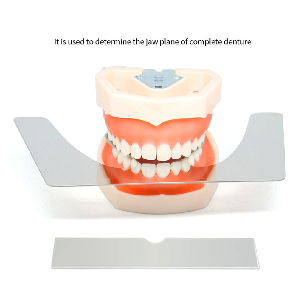Dental Stainless Steel Autoclavable Occlusal Maxillary Casting Jaw Fox Plane