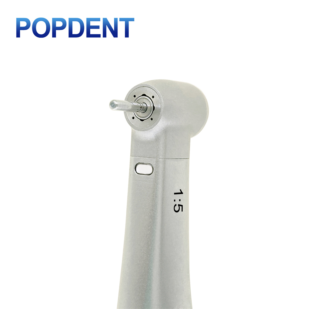 POPDENT P95L Dental 1:5 Increasing Contra Angle LED Handpiece Fit NSK Electric Motor