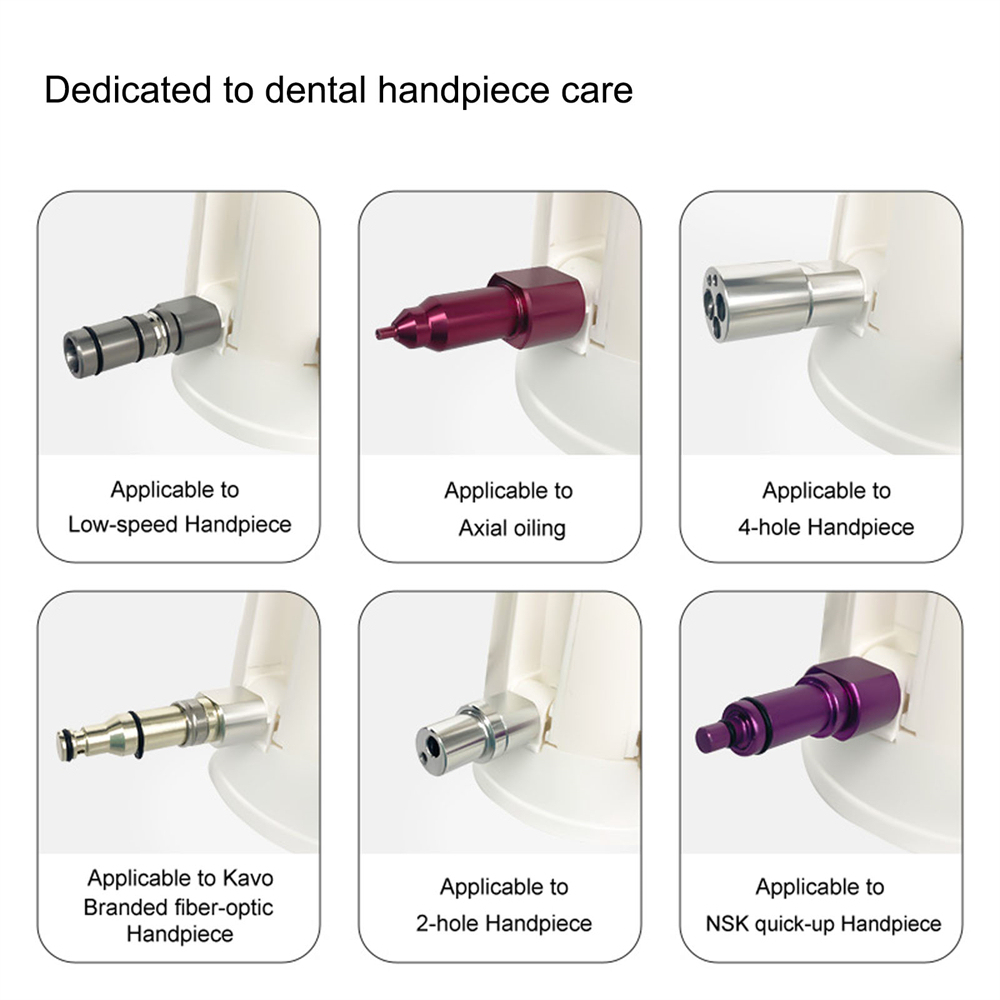 Dental Handpiece Lubrication System Dental Handpiece Oiling Cleaning Machine