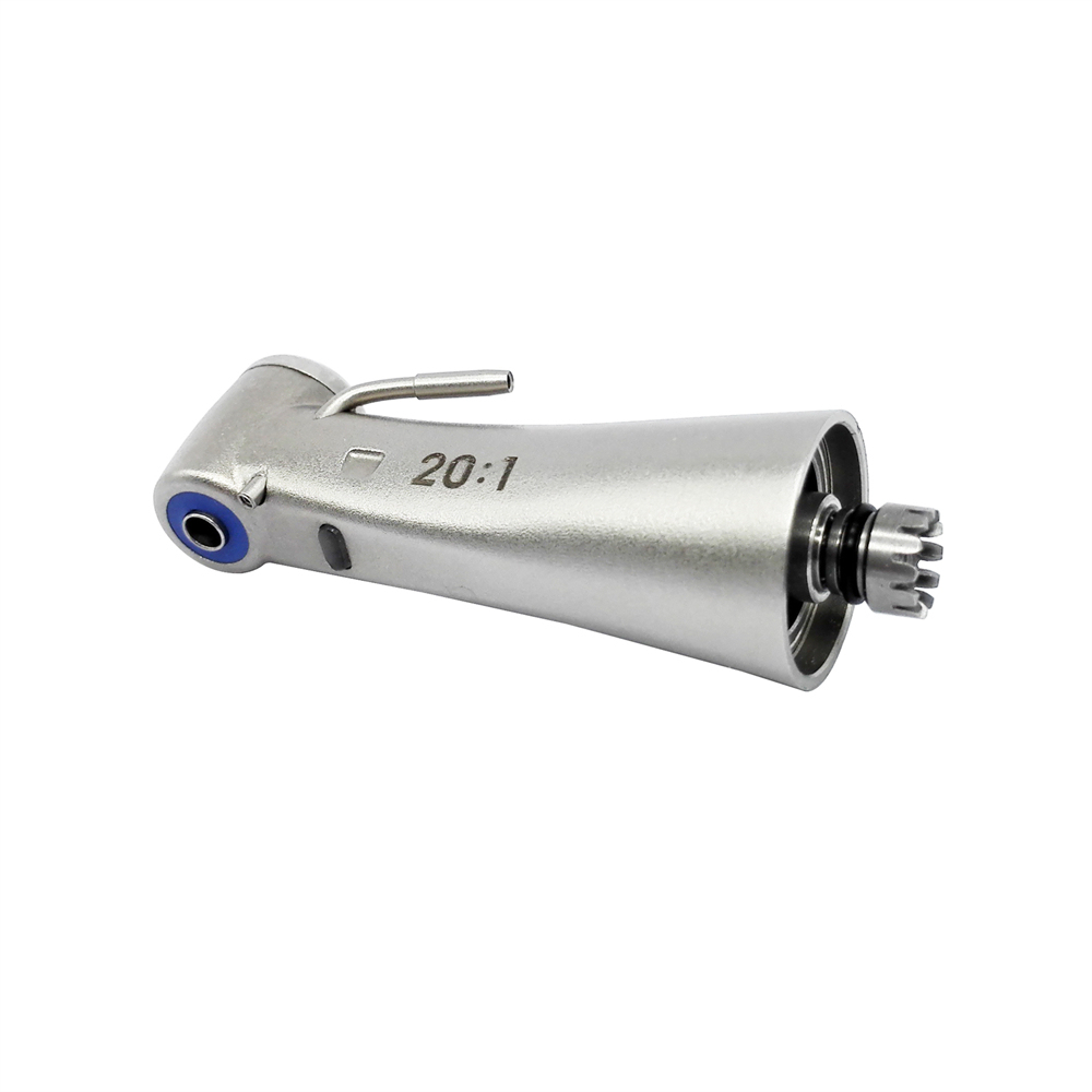 DMXDENT DX-SG20LD Dental Fiber Optic LED Implant 20:1 Reduction Low Speed Contra Angle Handpiece Fit NSK