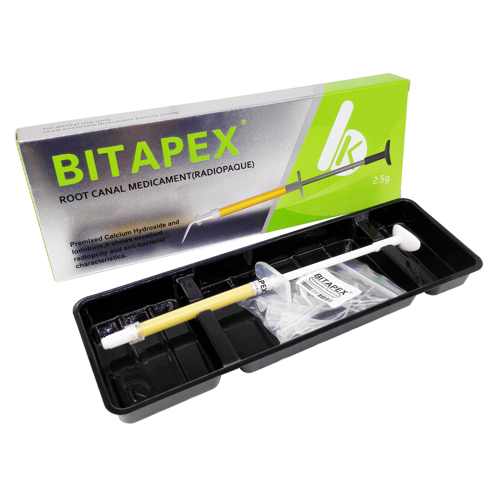 BITAPEX Dental Root Canal Medicament RADIOPAQUE Premixed Calcium Hydroxide 2.5g