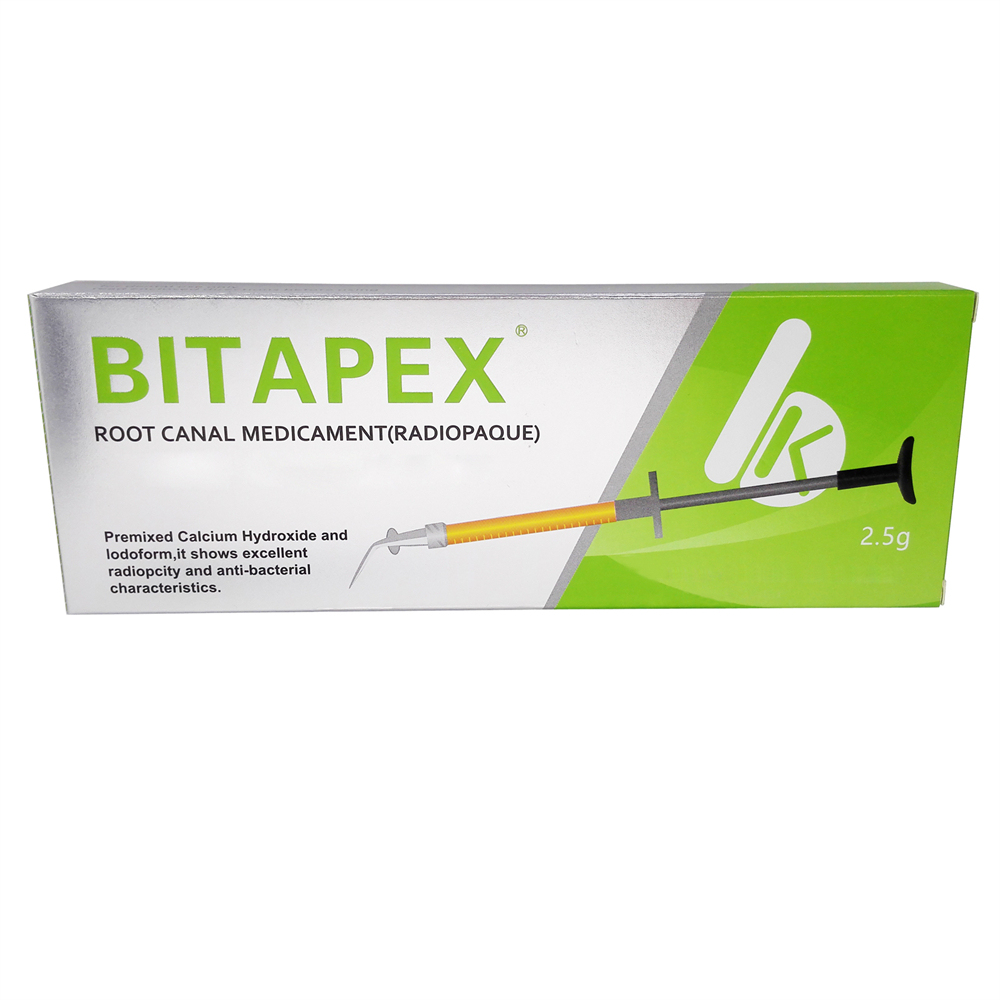 BITAPEX Dental Root Canal Medicament RADIOPAQUE Premixed Calcium Hydroxide 2.5g
