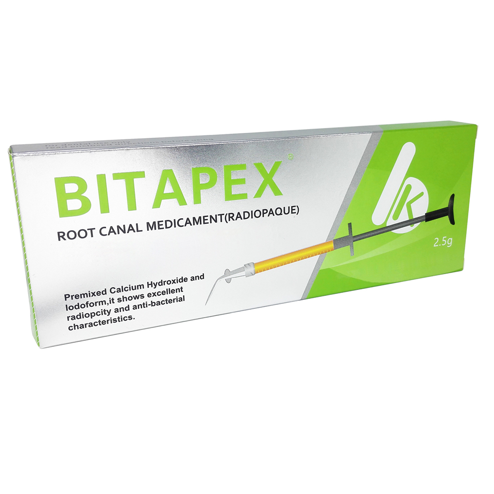 BITAPEX Dental Root Canal Medicament RADIOPAQUE Premixed Calcium Hydroxide 2.5g