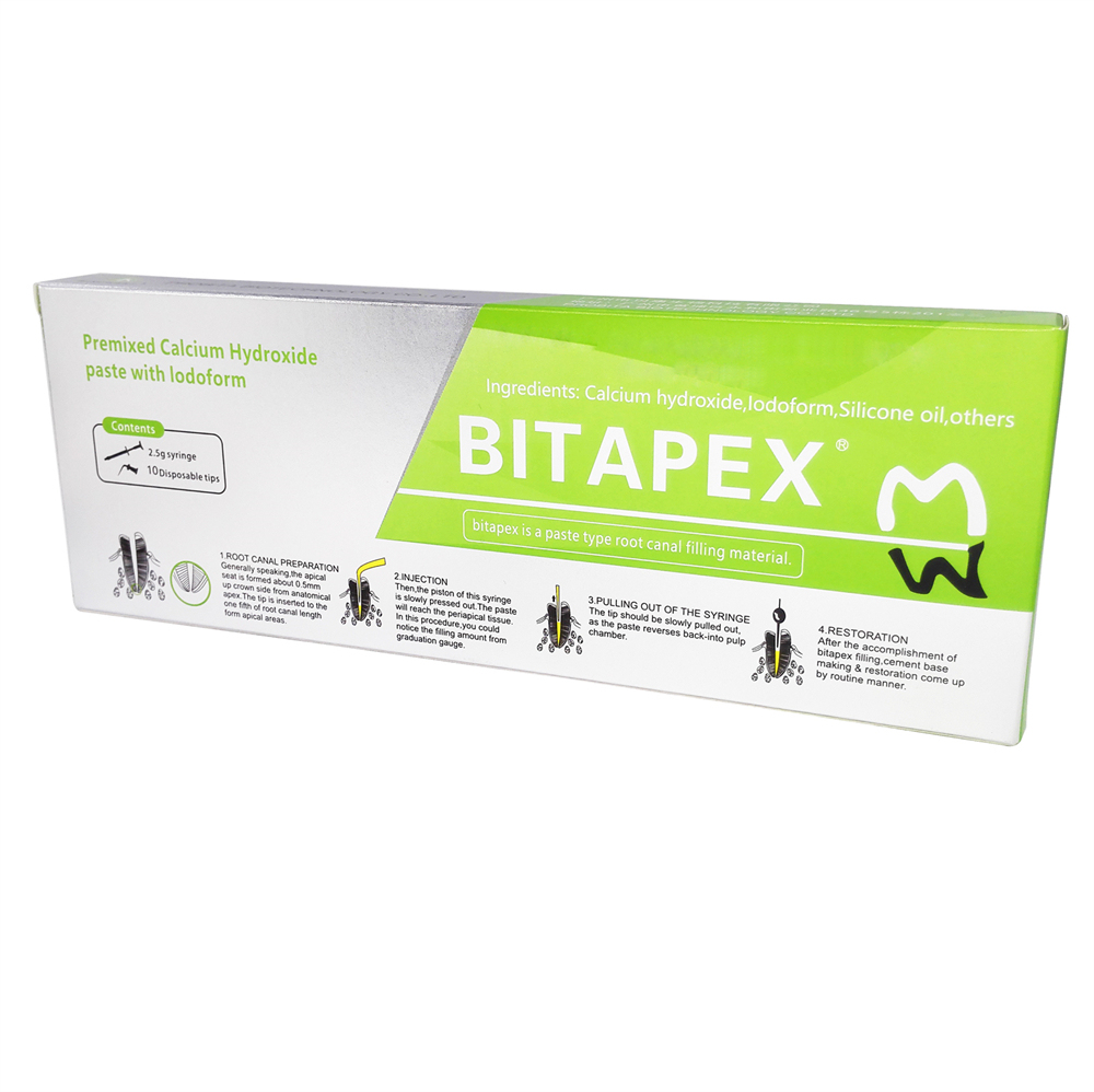 BITAPEX Dental Root Canal Medicament RADIOPAQUE Premixed Calcium Hydroxide 2.5g