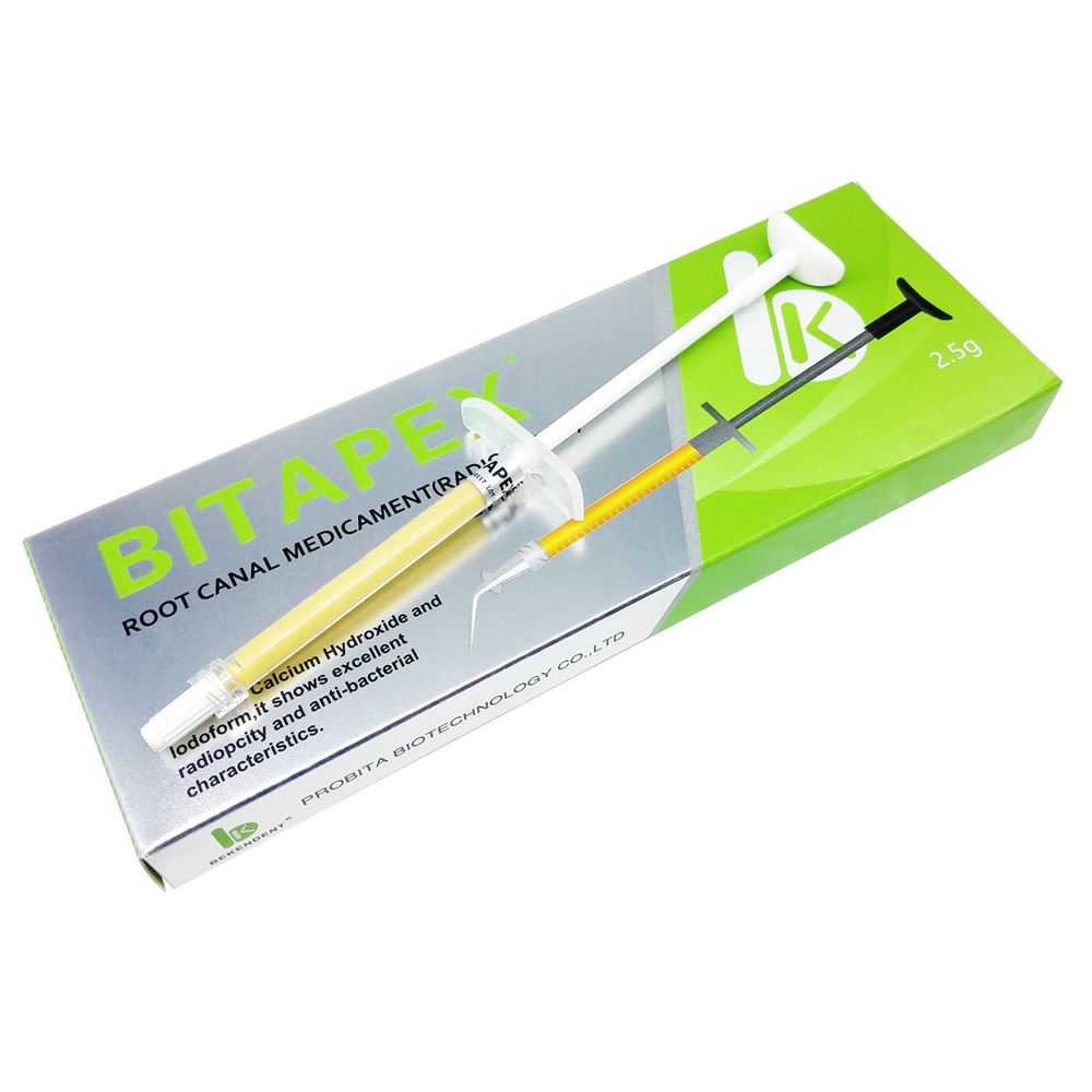 BITAPEX Dental Root Canal Medicament RADIOPAQUE Premixed Calcium Hydroxide 2.5g