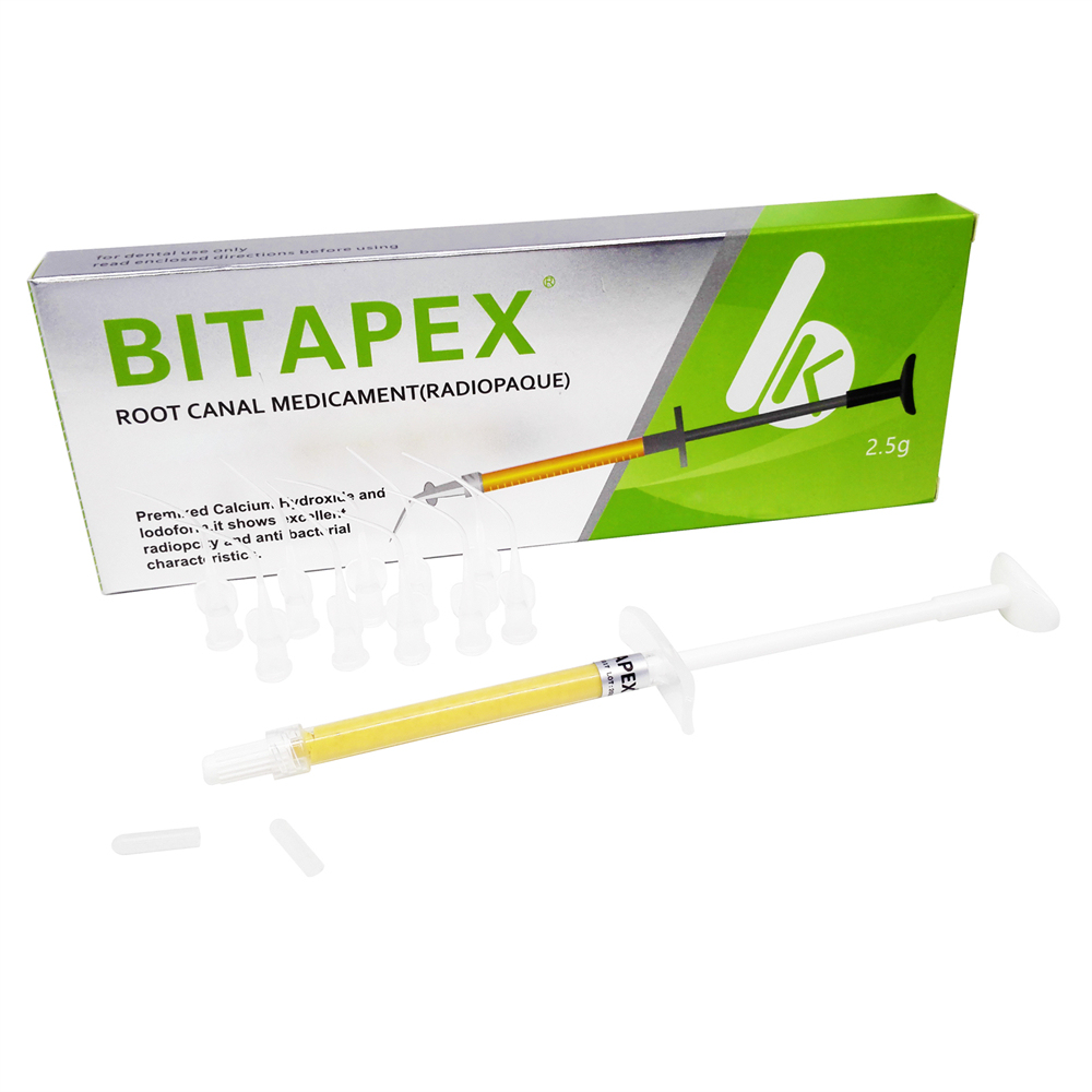 BITAPEX Dental Root Canal Medicament RADIOPAQUE Premixed Calcium Hydroxide 2.5g