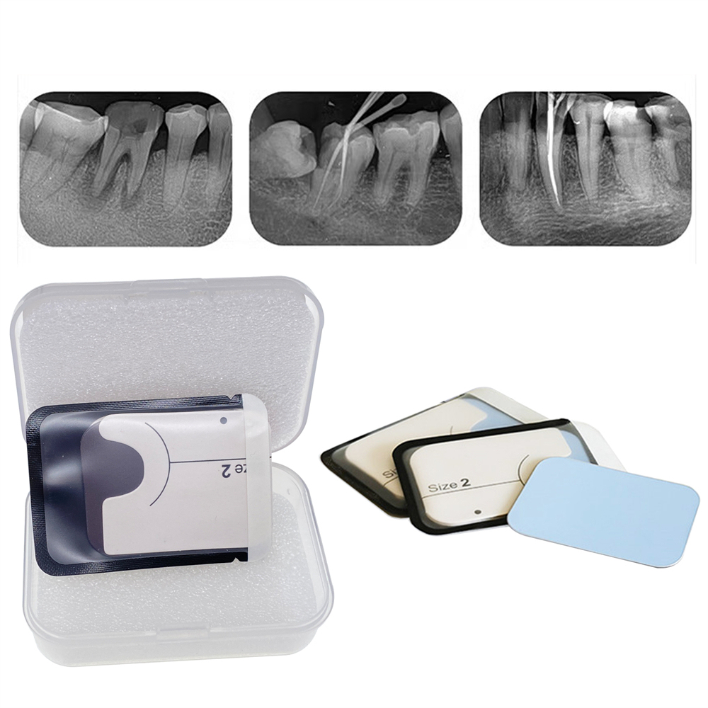 1Pcs Dental X-ray Phosphor Plates Digital Imaging Storage Plates Size #2 31X41mm