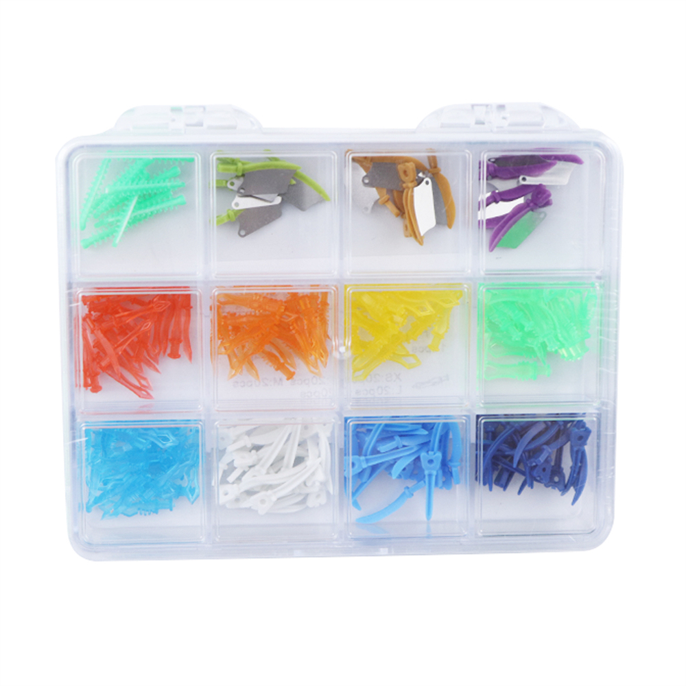 Interdental Wedges Kit Dental Sectional Matrix Diamond Wedges Fender Diastema