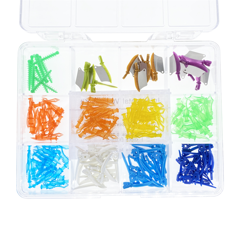 Interdental Wedges Kit Dental Sectional Matrix Diamond Wedges Fender Diastema