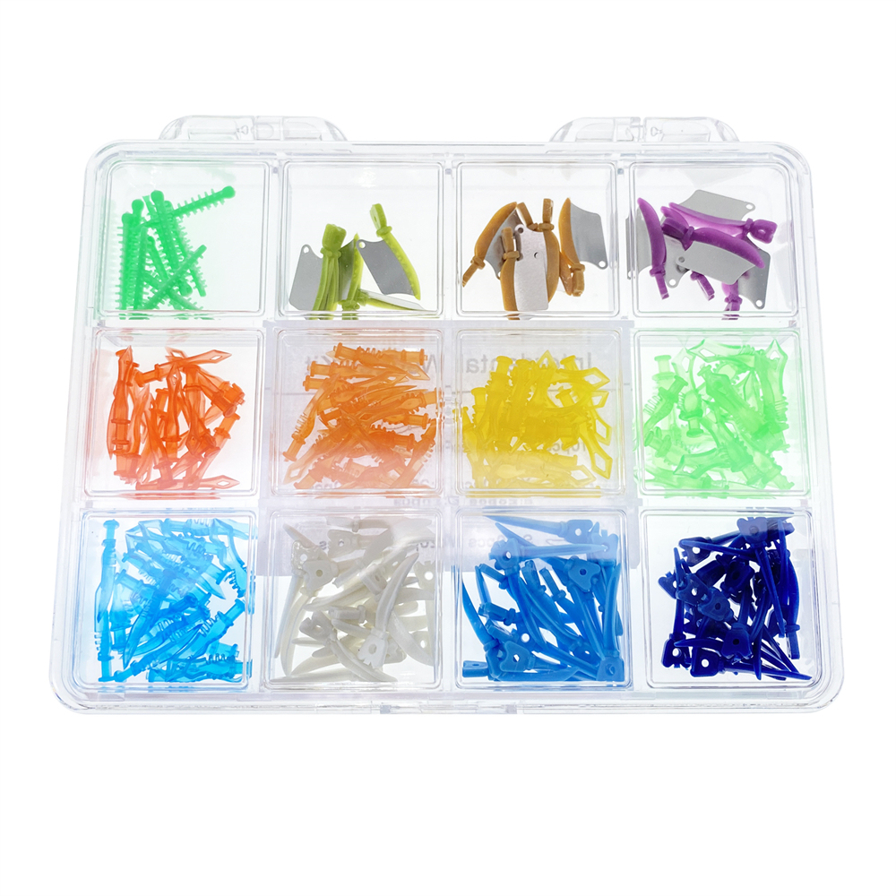 Interdental Wedges Kit Dental Sectional Matrix Diamond Wedges Fender Diastema