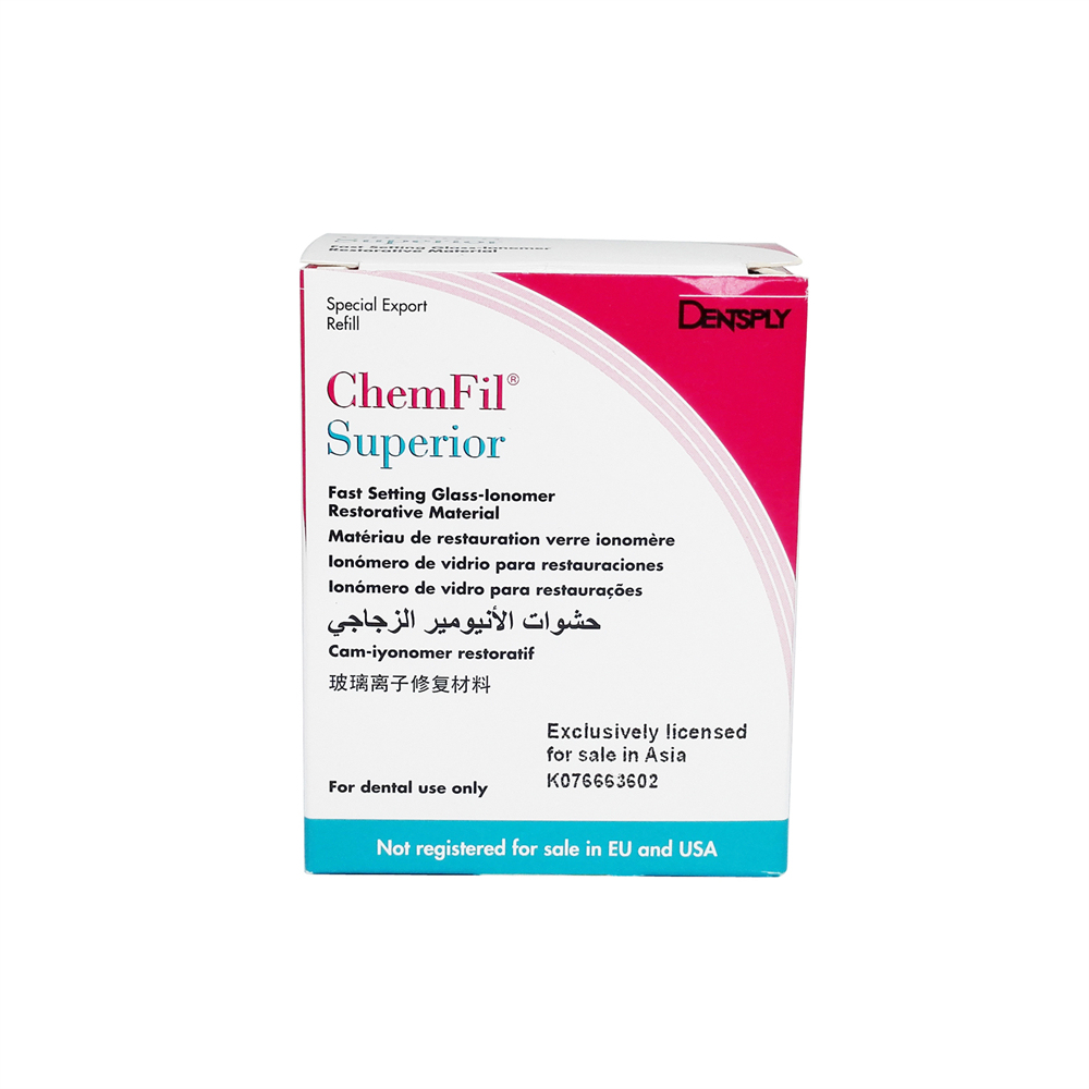 Dentsply Sirona ChemFil Superior Fast Setting Glass Ionomer Restorative Material