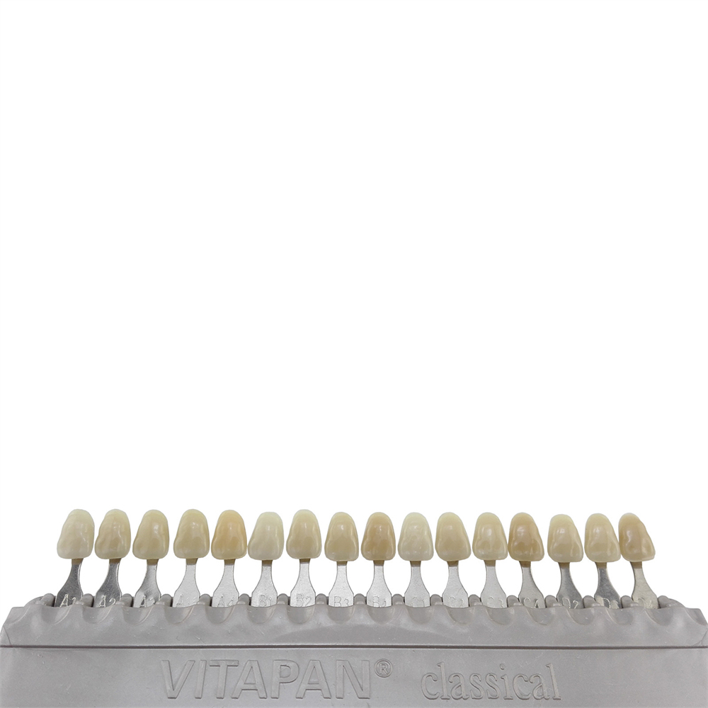 A1 D4 16 Colors Durable Porcelain Teeth Dental Materials FIT VITA Classical Shade Guide