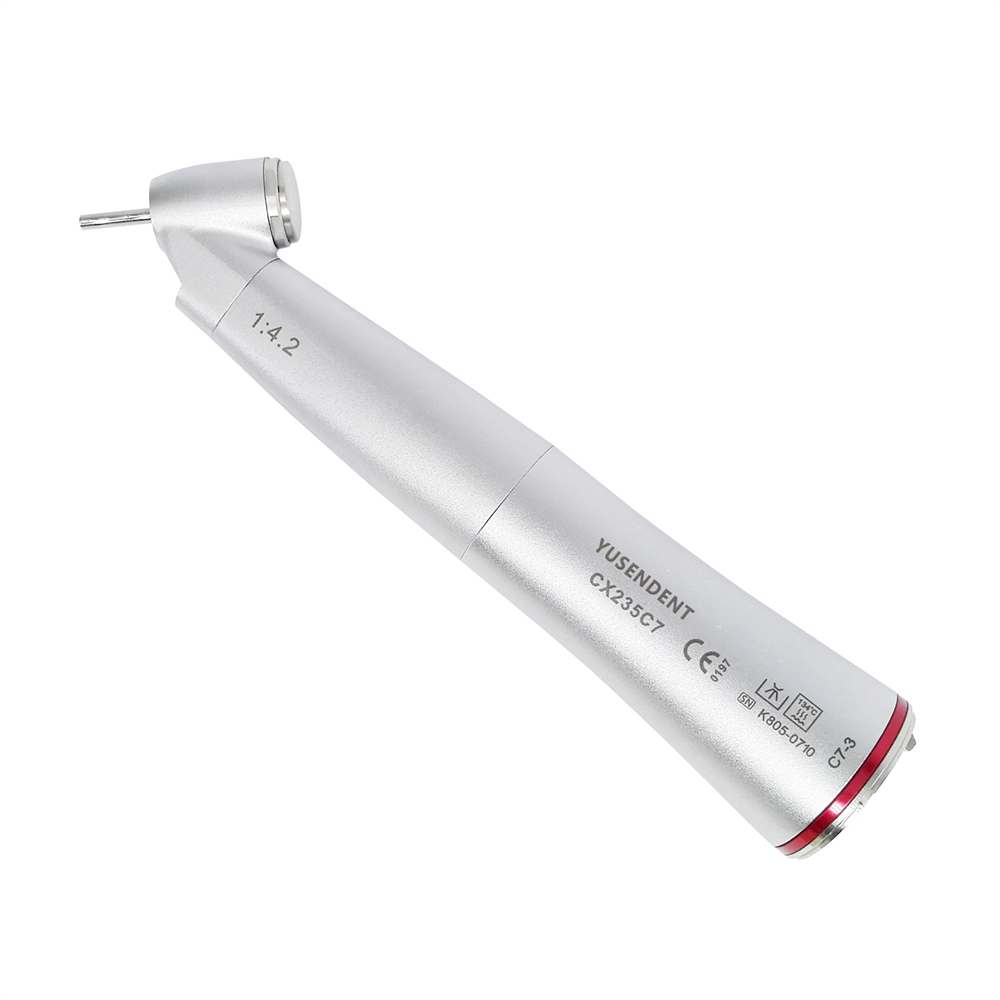 COXO YUSENDENT CX235 C7-3 1:4.2 Dental Fiber Optic 45° Surgical Contra Angle Handpiece