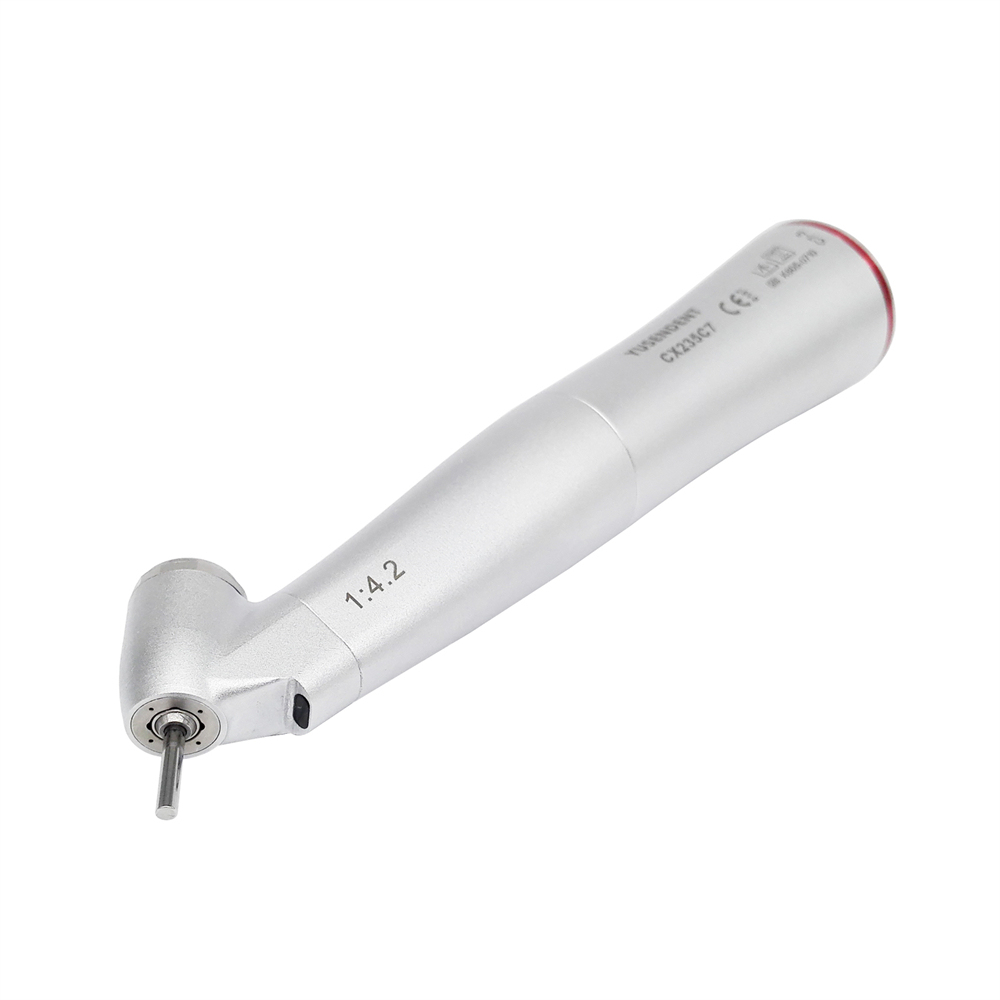 COXO YUSENDENT CX235 C7-3 1:4.2 Dental Fiber Optic 45° Surgical Contra Angle Handpiece