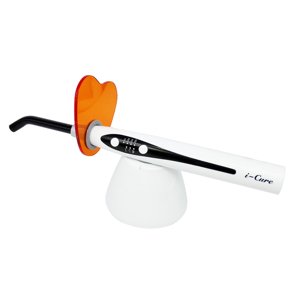 Dental i-Cure Wireless LED Curing Light Lamp 1500mW/cm² Full Ramp Pulse Mode