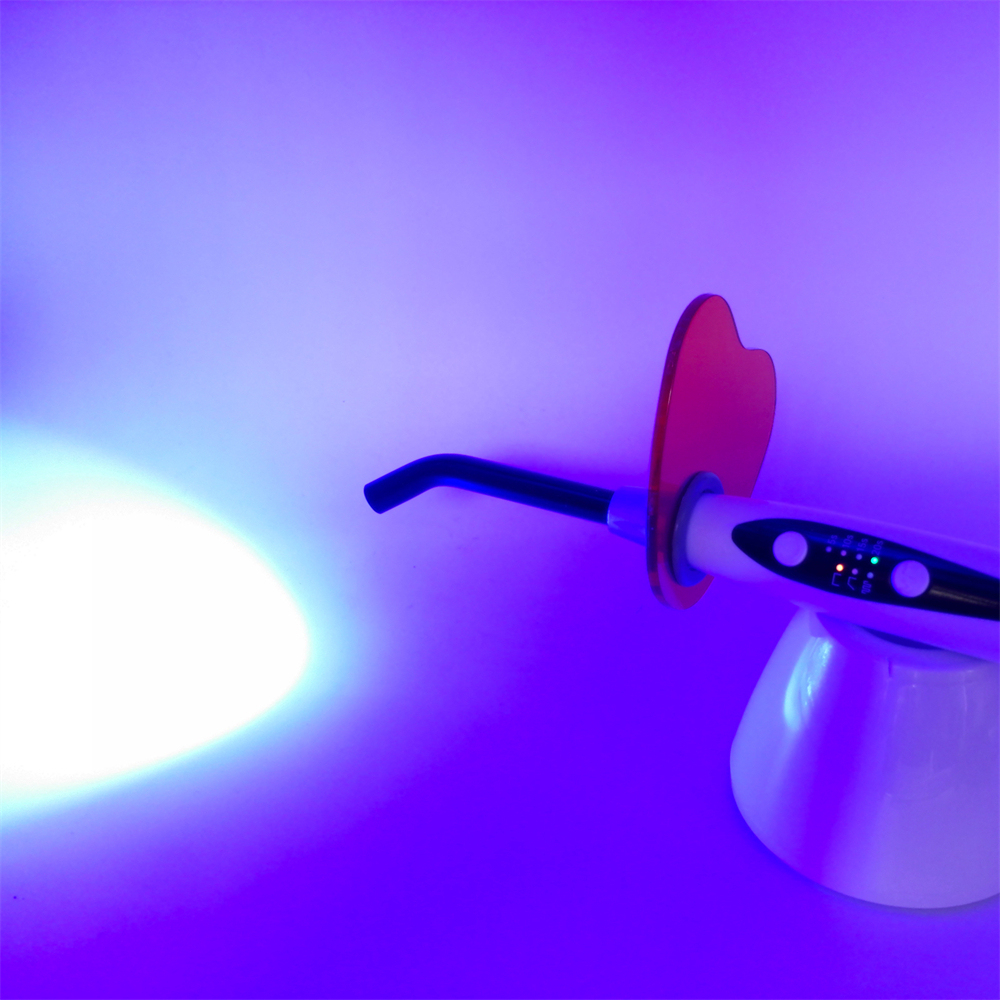 Dental i-Cure Wireless LED Curing Light Lamp 1500mW/cm² Full Ramp Pulse Mode