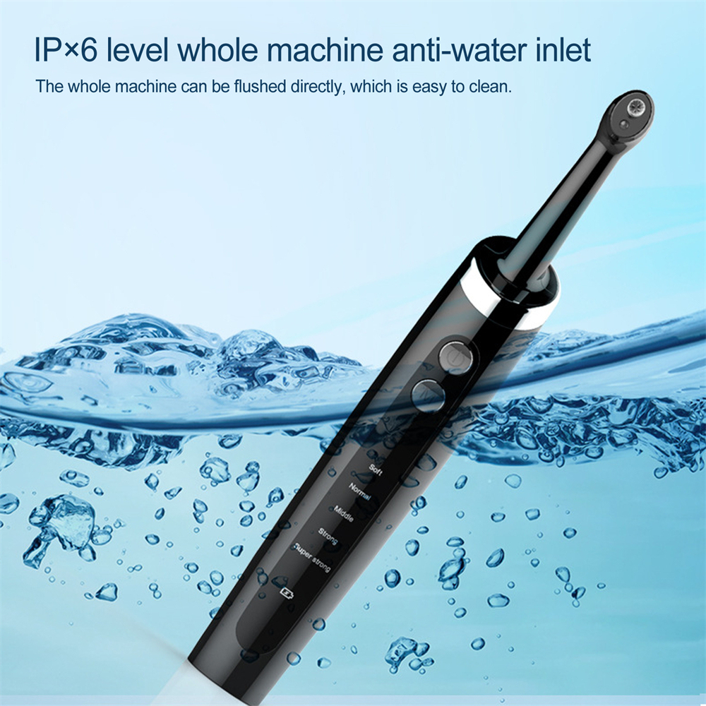 Electric Cordless Tooth Polisher & Plaque Remover for Dental Cleaning, Whitening