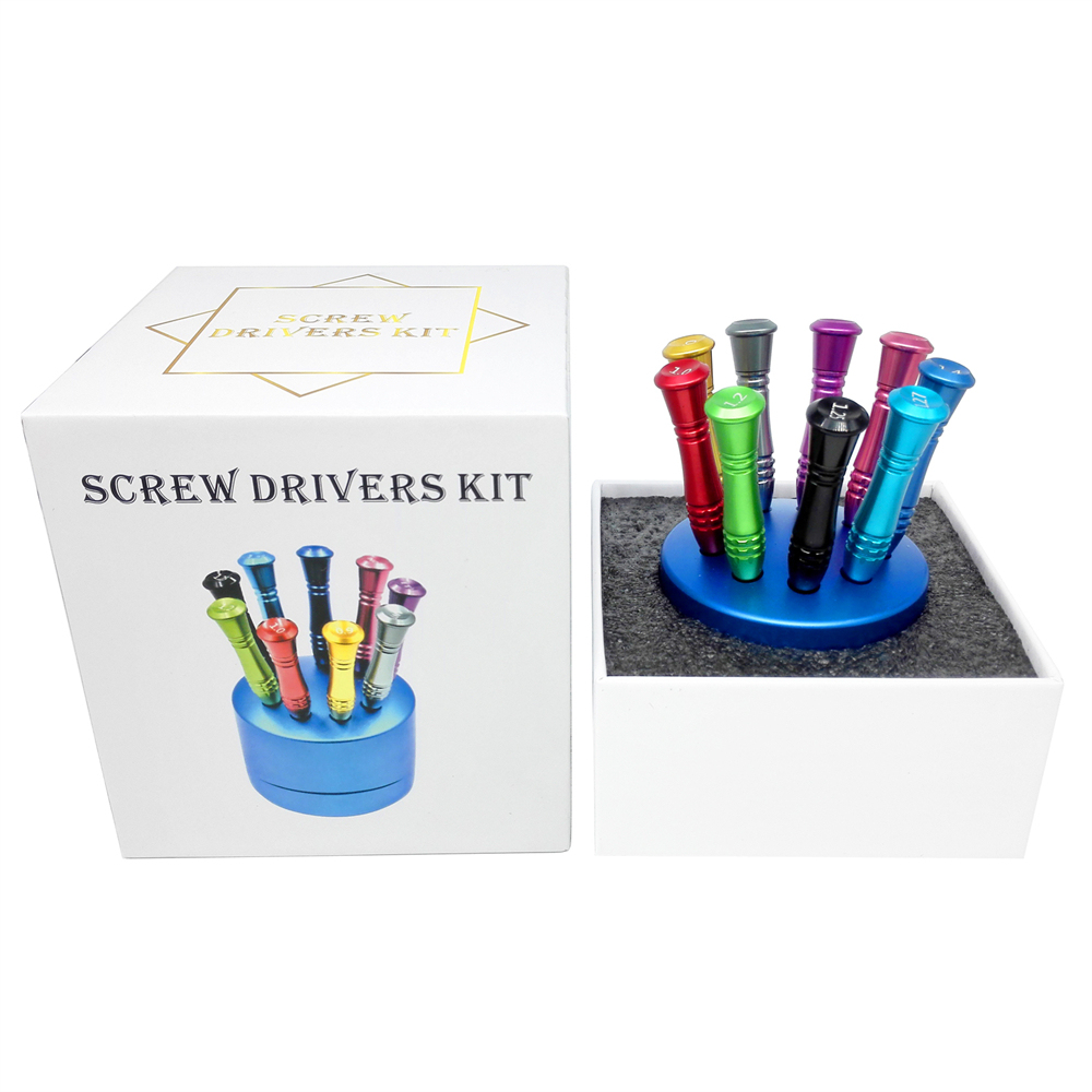 Dental Implant Screw Driver Kit Abutment Implant tools set of 9 Drivers