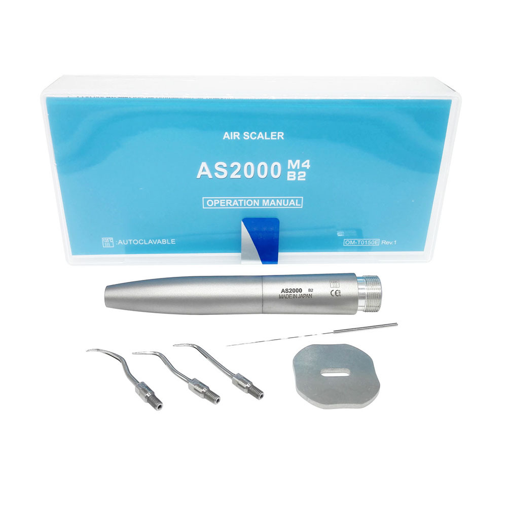 Dental Air Scaler Sonic Perio Hygienist Handpiece with Tips AS2000 2 Hole NSK Style