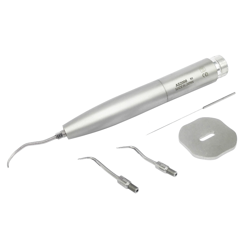 Dental Air Scaler Sonic Perio Hygienist Handpiece with Tips AS2000 2 Hole NSK Style