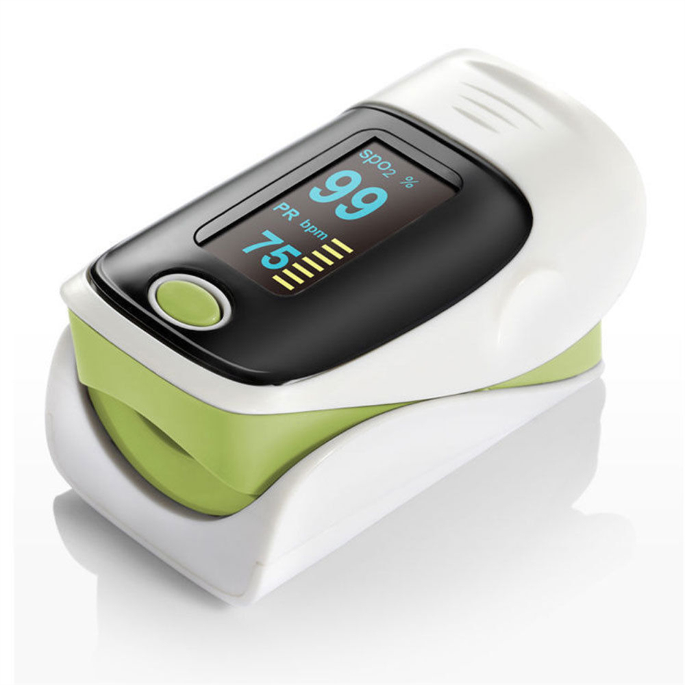 OLED Fingertip Pulse Oximeter Blood Oxygen SpO2 PR PI Heart Rate Monitor FDA CE