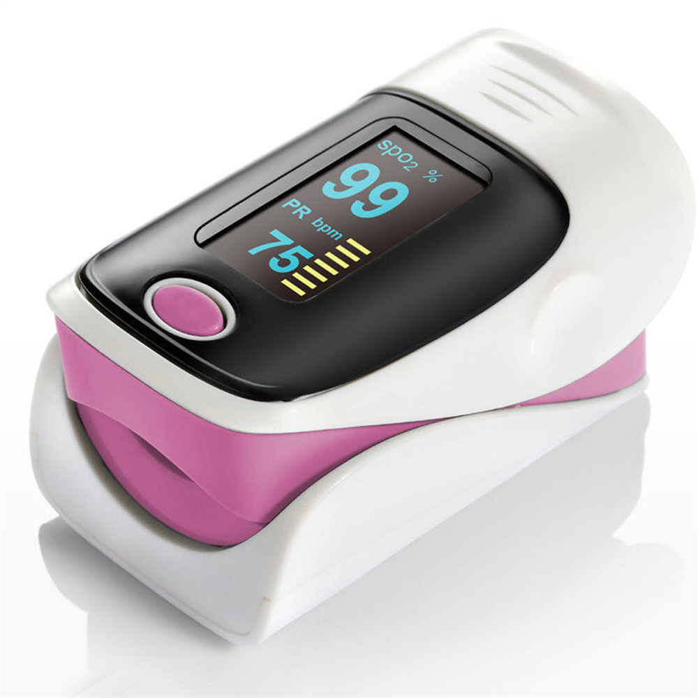 OLED Fingertip Pulse Oximeter Blood Oxygen SpO2 PR PI Heart Rate Monitor FDA CE