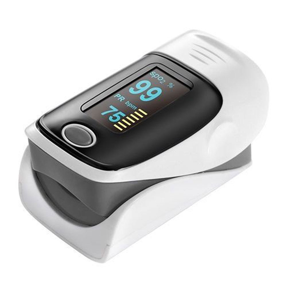 OLED Fingertip Pulse Oximeter Blood Oxygen SpO2 PR PI Heart Rate Monitor FDA CE