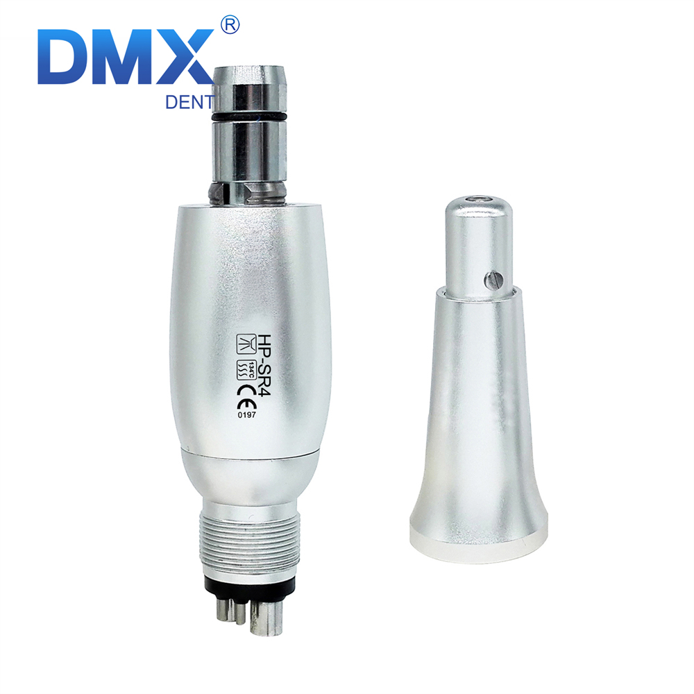 DMXDENT HP-SR4 Dental 4:1 Hygiene Prophy Handpiece Air Motor 4 Holes Nose Cones