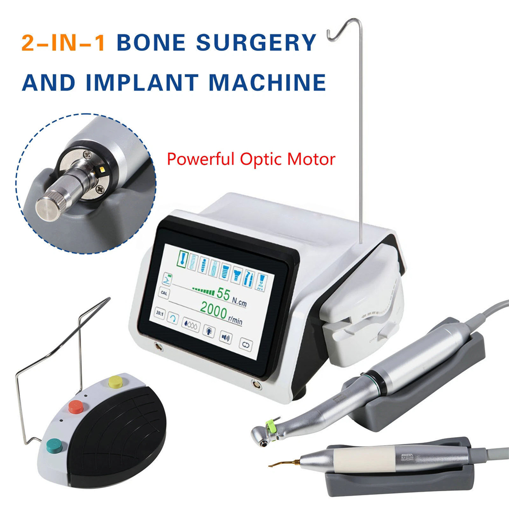 Dental Piezo Surgery & 2 IN 1 SURGIC TOUCH Implant Motor Bone Cutter